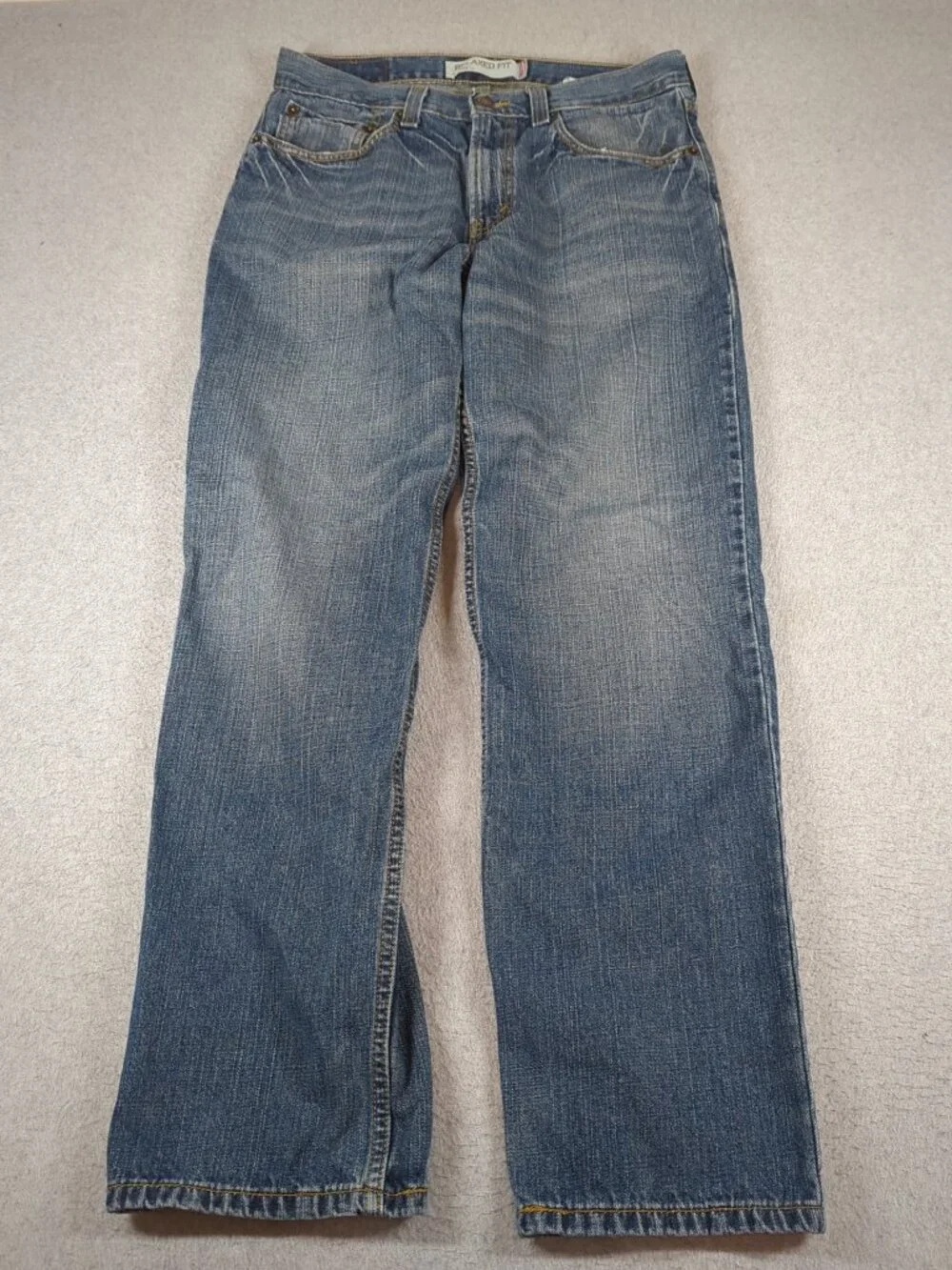 Levi's 550 Jeans Men's 32x32 (Fit 32x31) Blue Denim Relaxed Fit Straight Leg